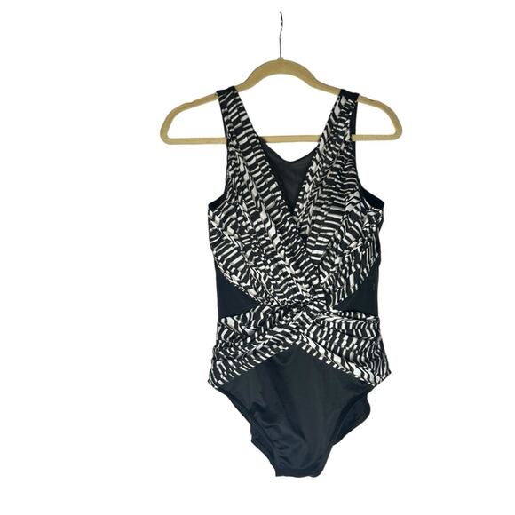 Miraclesuit Other - Black and White Women's Swimsuit